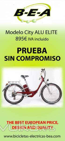 Bicicleta EleCtrica BEA CITY ALU ELITE