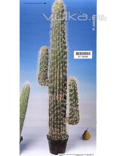 Cactus artificiales de calidad. Cactus mexicano artificial oasisdecor.com