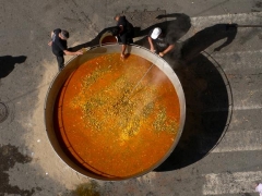 Paella para 3000 invitados en valencia