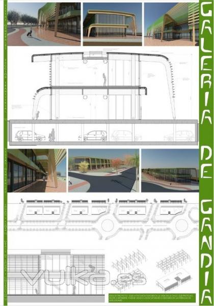 Din A2 Estudio de Arquitectura Concurso Fachadas en Gandia