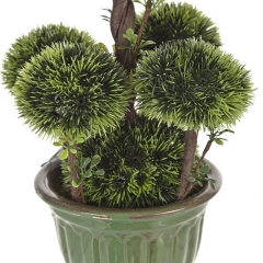 Plantas artificiales bonsai artificial topiary 8 bolas 28 en lallimonacom (1)