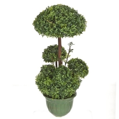 Plantas artificiales bonsai artificial topiary 6 bolas 38 en lallimonacom