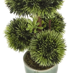 Plantas artificiales bonsai artificial topiary 4 bolas 18 en lallimonacom (2)