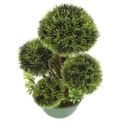 Plantas artificiales bonsai artificial topiary 5 bolas 20 en lallimonacom (2)