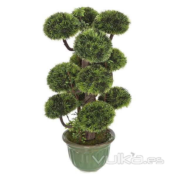 Plantas artificiales. Bonsai artificial topiary 12 bolas 35 en lallimona.com