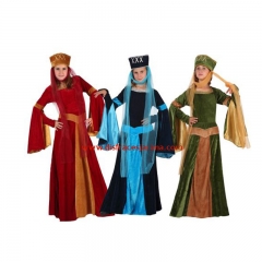 Disfraz de dama medieval