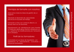 Ventajas de formarte con nosotros