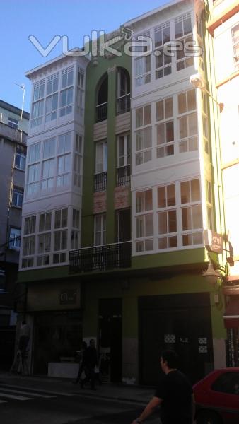 Rehabilitacin de fachada en edificio centenario