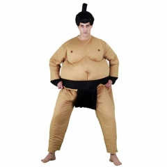 Disfraz de sumo es un disfraz divertido que viene con mono y peluca