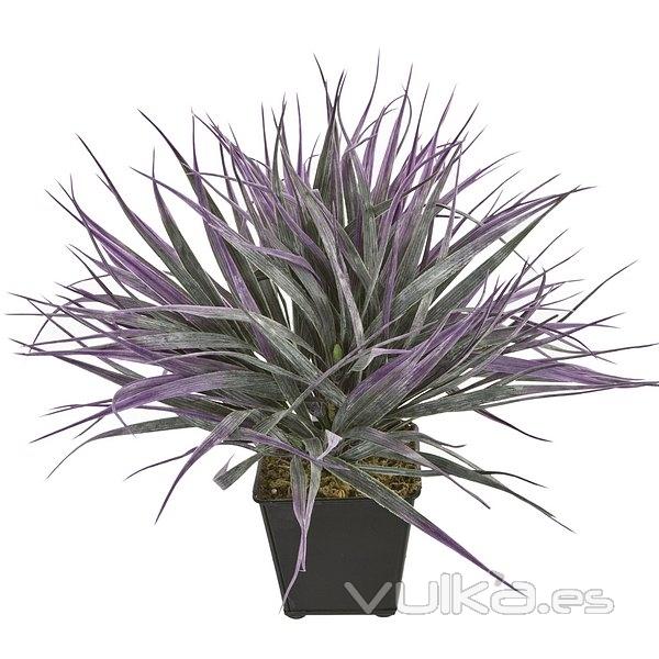 Plantas artificiales. Planta mata cintas artificiales lilas 30 en lallimona.com