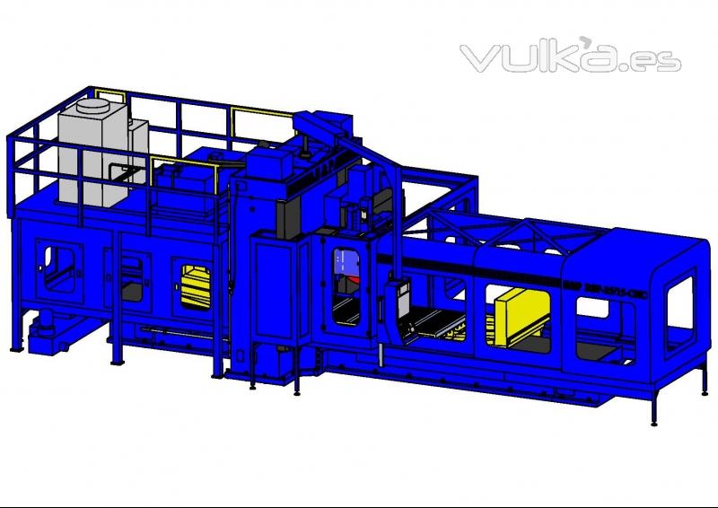 Rectificadora Puente S & P 3500x1600 CNC