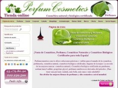 Perfumcosmeticscom - venta de cosmeticos, perfumes, cosmeticos naturales y cosmeticos biologicos