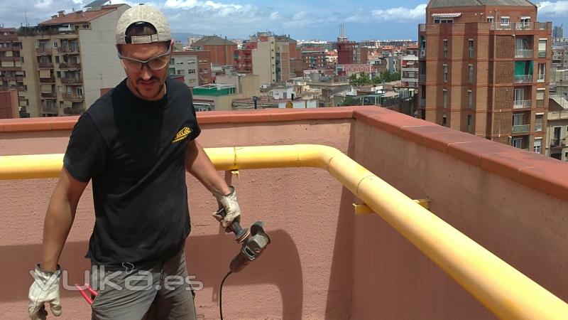 DESMONTAJE INSTALACIN DE GAS