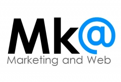 Logo de marketing and web