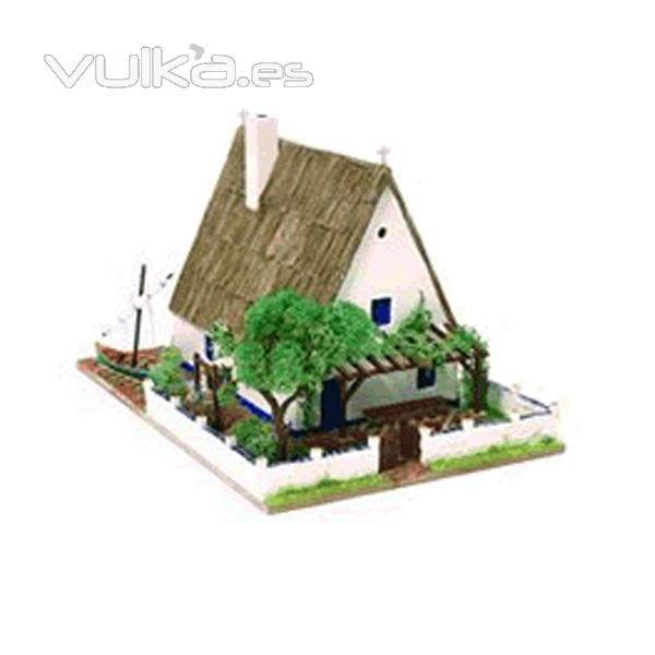 Albufera, edificio de construccion 1:60 Domus Kits