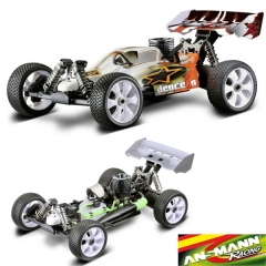 Coche deuce rtr gas (x8 rtr) rc explosion 1:8 24 ghz