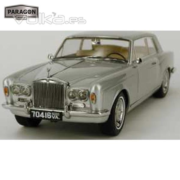 Coche coleccion Rolls Royce MPW 1968 plata 1:18 Paragon Models
