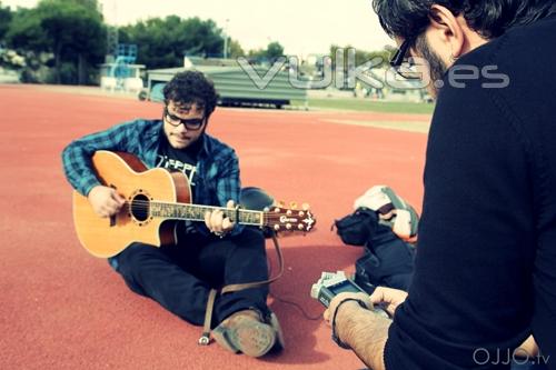 rueba de sonido para videoclip de Blackyard Morning lights. Ver ms en nuestro blog: www.ojjo.es