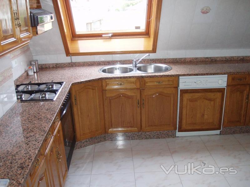 Cocina-comedor en apartamento 6 personas