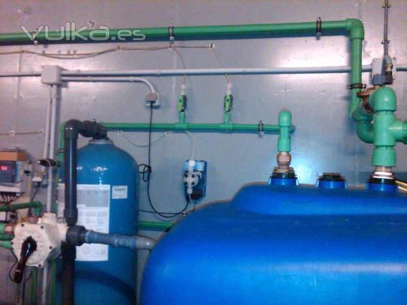 Sistemas automáticos de cloración para suministro de agua potable