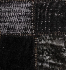 Alfombra vintage negra
