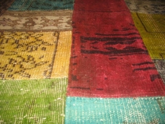 Alfombra vintage multicolor