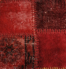Alfombra vintage roja