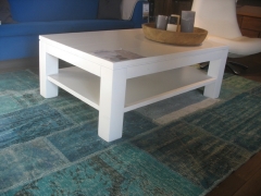 Alfombra vintage azul