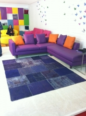 Alfombra vintage purpura