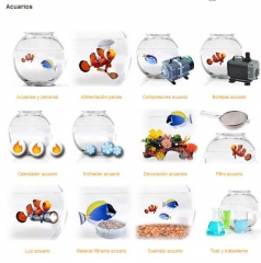 Todo para tu acuario online: peceras, filtros para acuario, compresores para acuario, bombas