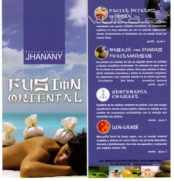 Terapias de masaje Fusin Oriental