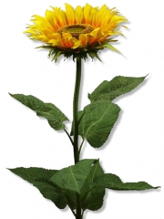 Girasoles artificiales grandes. girasol artificial grande tamao real oasisdecor.com