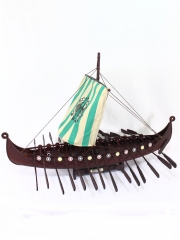 Maquetas de barcos. maqueta barco vikingo drakkar oseberg grande oasisdecor.com