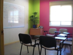 Aula b de la academia