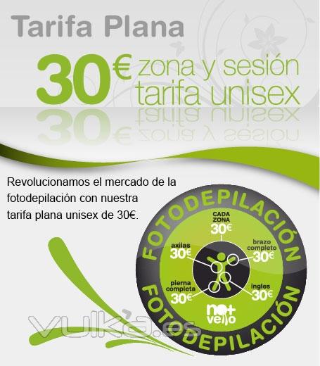 Tarifa plana unisex 30 EUR