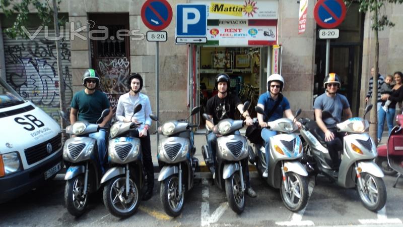 Alquiler de scooter en Barcelona (Mattia46)