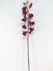 Flores artificiales de latex cymbidium artificial de latex oasisdecorcom