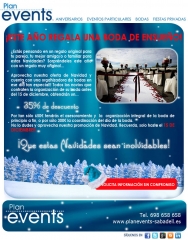 Promoción Navidad 2011. Organización de Bodas