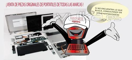 Venta on-line de piezas de porttiles de todas las marcas