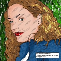 Popart lichtenstein style