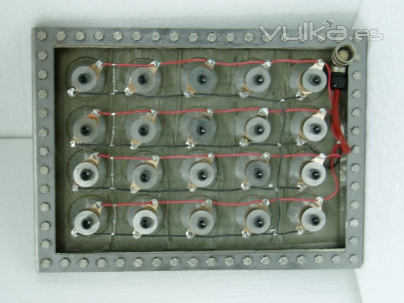 Placas de Ultrasonidos de Brida con tornillos y junta. 600 a 1000w,    (2 tamaños standard)