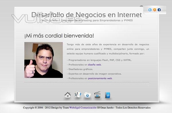 Omar Jareo Te Ayuda a Desarrollar Tu Negocio en Internet Y Lo Hace Ms Fuerte y Rentable.