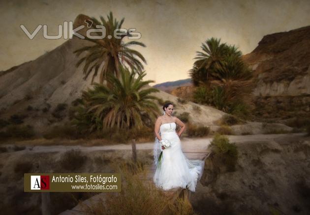 Boda en Almeria, desierto de Tabernas Photo Siles