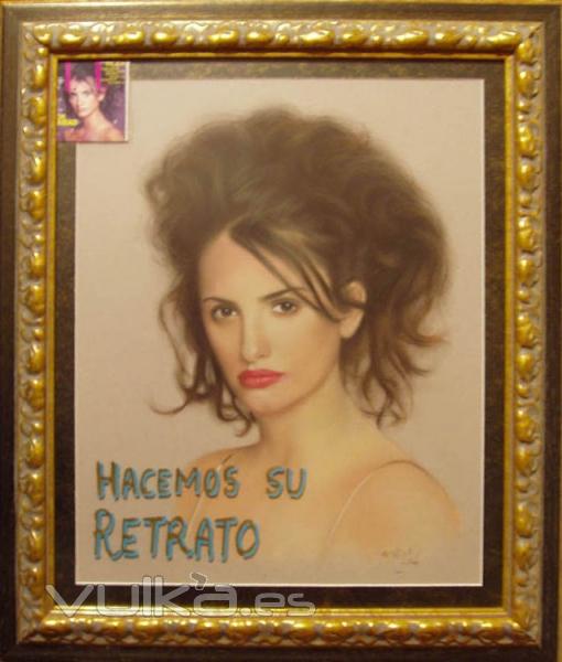 Tu retrato al oleo o pastel, por el retratista, profesor de bellas artes, Arsenio Robleda