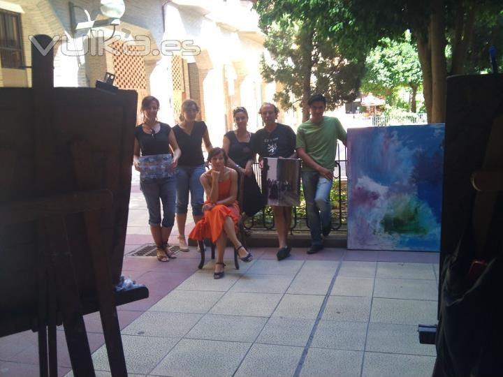 Grupo de alumnos de la academia Artagua