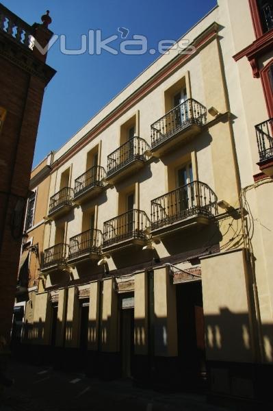 Rehabilitación de edificación calle Arfe nº 36 Sevilla