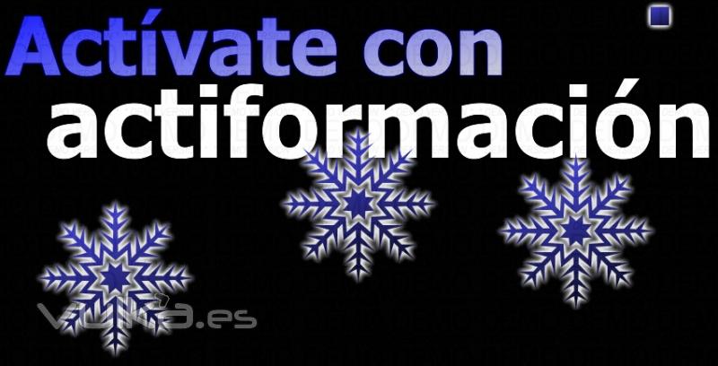 Cursos online. Actvate con Actiformacion