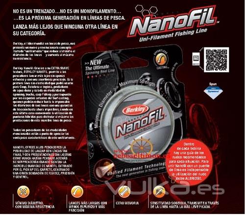 www.ceboseltimon.es Bobina 274mts Nanofil Fabricado con  NANO-FILAMENTOS de Dyneema