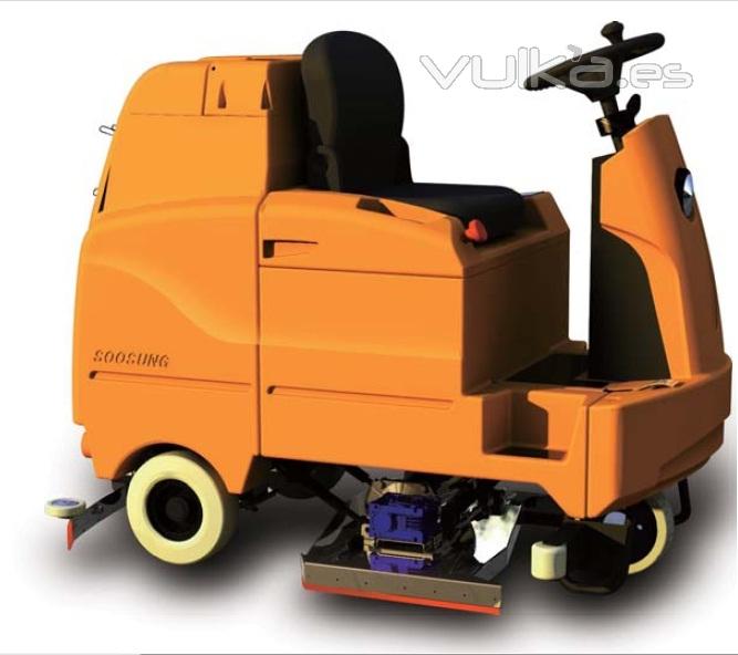 S860R - Ride-on Scrubber