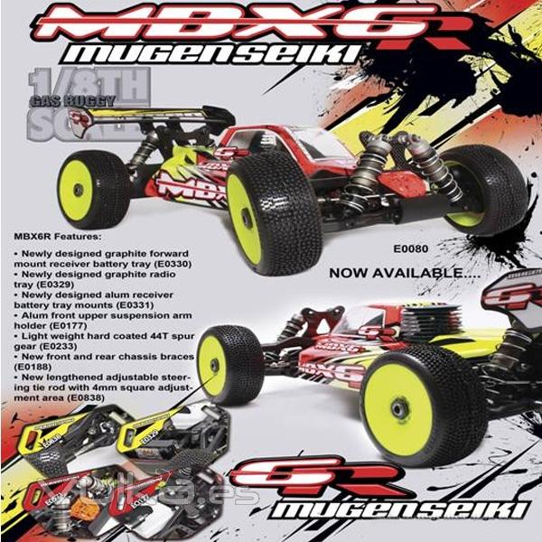 Buggy Mugen MBX6R rc Gas 1:8 Off Road Mugen Seiki